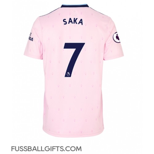 Arsenal Bukayo Saka #7 Fußballbekleidung 3rd trikot 2022-23 Kurzarm